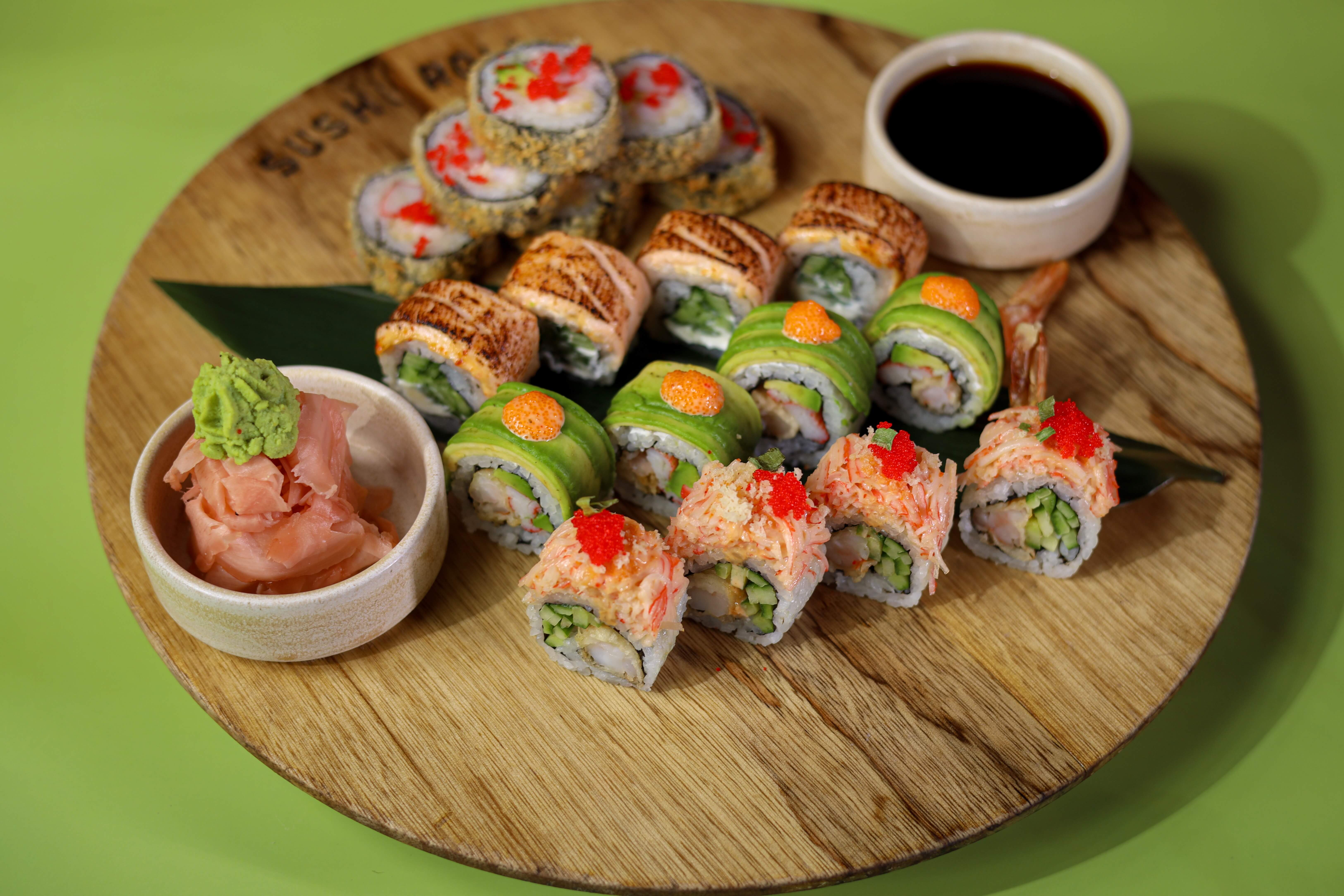 Cooked California Rolls